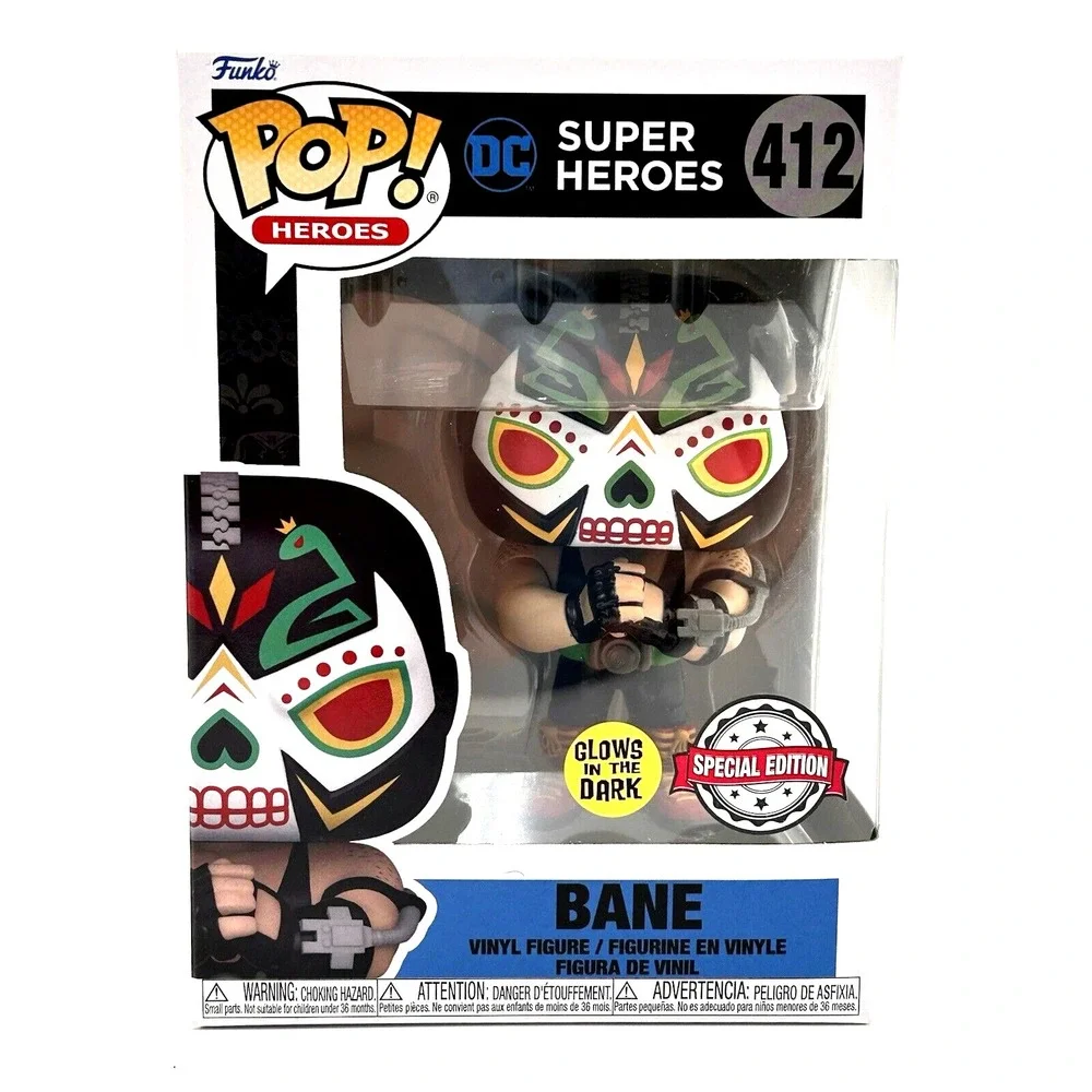 Funko‎ Pop Vinyl DC Universe Bane 412 Glows in the Dark Special Edition